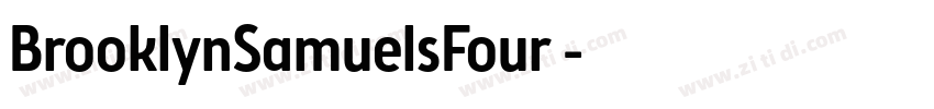 BrooklynSamuelsFour 字体转换